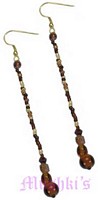 Glass Beaded Earring - click here for large view